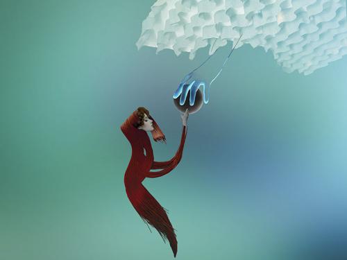 "My Planet Earth," 2025, Archival Inkjet Print on Hahnemuhle satin paper, laid on panel, Edition of 3, 14 x 18 inches