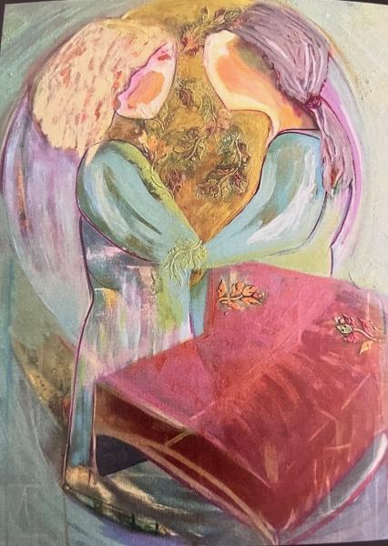 "Pure Love," 2018, Acrylic on Canvas, 40 x 30 inches
